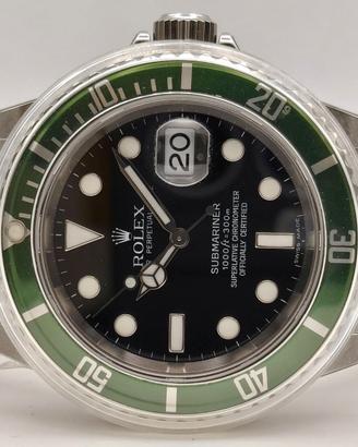 Rolex Submariner Date Bezel Green Full Set nos