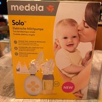 Tiralatte  elettrico medela “solo” + 3 contenitori