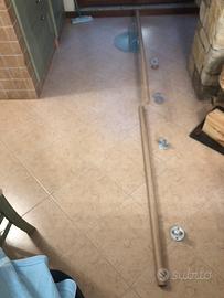 Mensola testiera letto rovere sbiancato