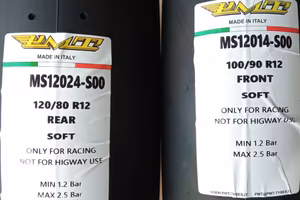 PMT slick in mescola S o SS 100/90-12 120/80-12 