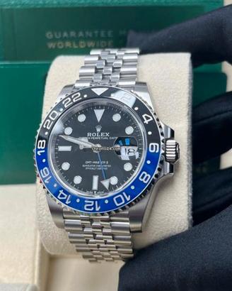 Rolex GMT-Master II Batman con bracciale jubilee