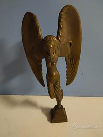 Angelo statuetta in ottone fusione