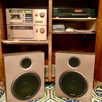 IMPIANTO HIFI PIÙ LETTORE CD VON KARAOKE