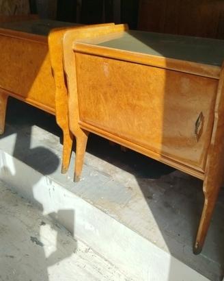 Coppia comodini vintage  anni 50 60