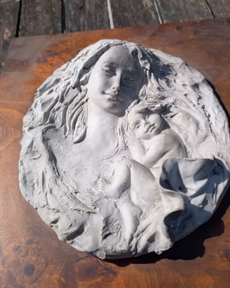 Scultura su base legno Nico Venzo 