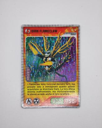 Invizimals Dark Flameclaw MAX Argento N.307
