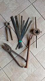 Pinze,seghe per metallo,forbici per metallo e altr