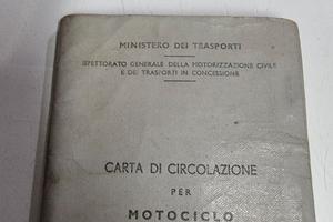 Libretto vespa faro basso 54