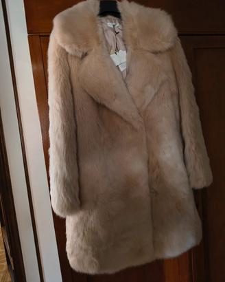 pelliccia ecologica tg M. veste anche una L