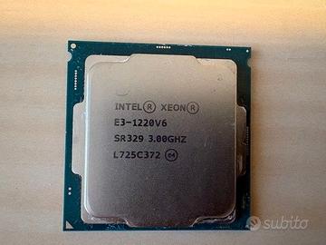 Processore Intel Xeon E3-1220 v6 3.00 GHz – Socket