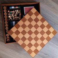 Astuccio Damiera Scacchi Lusso Dal Negro