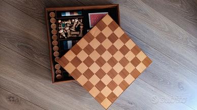 Astuccio Damiera Scacchi Lusso Dal Negro