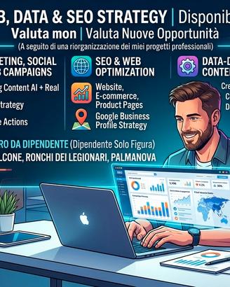 Analisi Dati Web e SEO Organico 