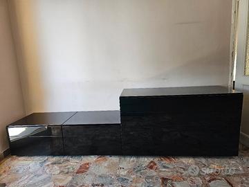 comò e due comodini /mobile soggiorno componibile 