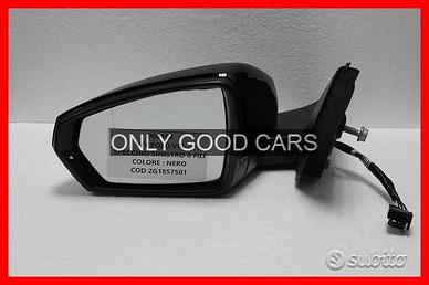 Specchio sinistro 8 fili vw polo 8 | 000102