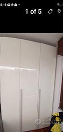 Armadio ricci casa tre ante