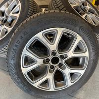 Cerchi 500x con pmeumatici M+S 215.55 17