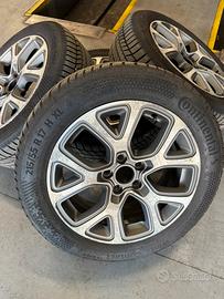 Cerchi 500x con pmeumatici M+S 215.55 17