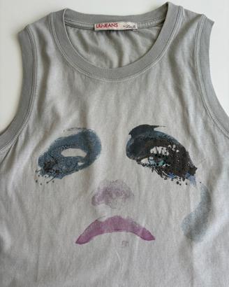 Canottiera Liu Jo donna cotone mai indossata XS