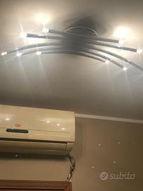 Lampadari moderni in acciaio