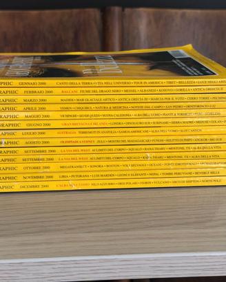 National Geographic  in Stock totale 114 riviste