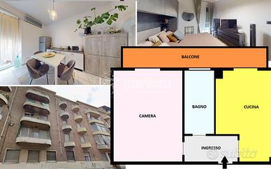 BILOCALE RISTRUTTURATO CON CANTINA!