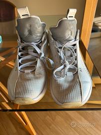 Jordan  XXXV Argento Metallizzato Basso mis 45