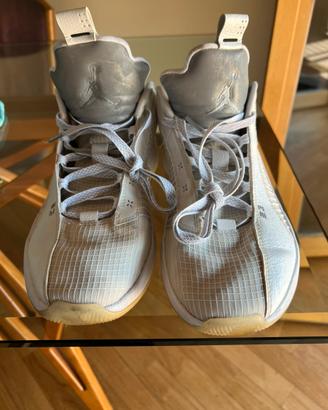 Jordan  XXXV Argento Metallizzato Basso mis 45