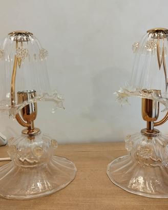 Lampada tavolo/comodino in vetro Murano-La Murrina