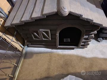 Casetta per cane o gatto in plastica resistente