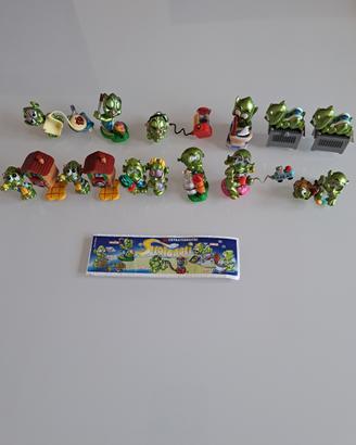 KINDER SORPRESA  STRALUNATI  1998 + 1 CARTINA 