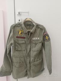 Kriff Mayer giacca militare vintage in cotone