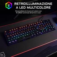 Tastiera Meccanica Gaming G-Lab Keyz Carbon v3 Rgb