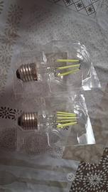 2 lampadine led con bulbo