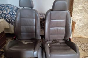 GOLF 5 SEDILI in PELLE BEIGE RISCALDATI