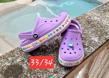 Crocs 33/34 J2 unicorno 