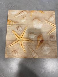 Quadro in legno stile marino