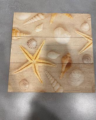 Quadro in legno stile marino