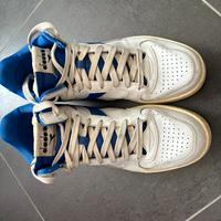 Diadora Mi Basket Used – White/Blue