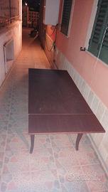 Tavolo in legno - arte povera -