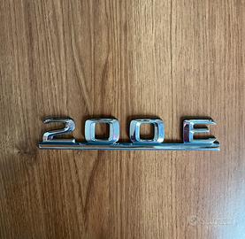 Scritta sigla posteriore Mercedes-Benz 200E