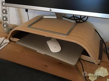Supporto Monitor Ikea Sigfinn in legno - Informatica In vendita a