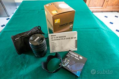 Zoom Nikon AF-S DX 16-85 f/3,5-5,6 G