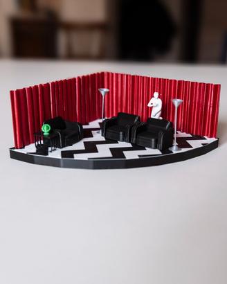 Diorama Red Room di Twin Peaks – Loggia Nera in Mi