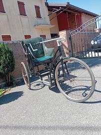 bicicletta da collezione triciclo.bici carrozzella