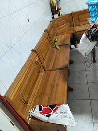 panca di legno 