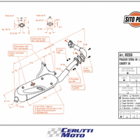 Scarico SITOPLUS Piaggio Liberty 50 2T 1995 -
