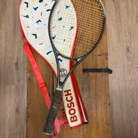 Raccchetta tennis bosh vintage con custodia