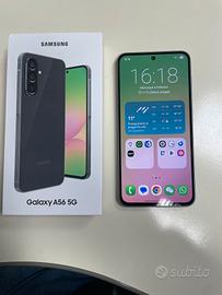 samsung A56 5g 128gb 4 giorni di vita scambi
