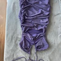 Vestito tubino lilla